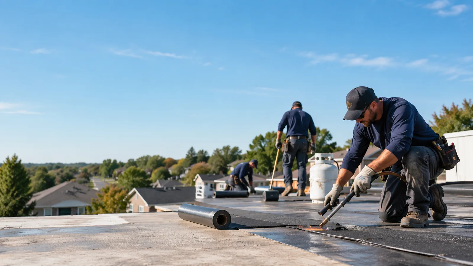 Flat Roof Leak Repair providers in Kenvir, KY